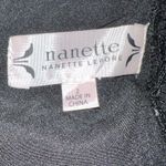 Nanette Lepore Nanette Very Black "Spring Bloom" Knee Length Floral Lace Dress-2 Photo 9