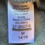 Womens Olive Green Lace‎ Detail Short Sleeve Crew Neck T Photo 2