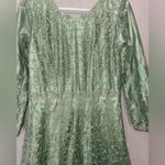 Mint Green Embroidered Anarkali Gown – Indian Pakistani Party Dress Photo 5