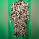Calvin Klein Leopard Print Women's Dress size 12- MISSING BELT Photo 2