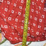 Anthropologie Chloe & Katie large embroidered crop top long sleeve V Photo 4