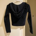 Urban Outfitters iets frans X  velvet Crop Hoodie Photo 1