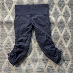Lululemon In the Flow Crop II. Size 4. Color: Heathered Slate Photo 4