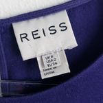 Reiss  Short Ruffle Cap Sleeve Blouse Photo 5