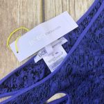 BCBGeneration Blue One Sleeve Dress Bodycon Cocktail Dress Photo 3