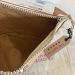 The Editor heavy duty zip up brown paper bag BEACH large wristlet clutch bag Tan Photo 6