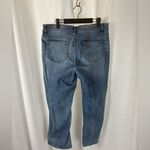 J.Jill  NEW Blue Havana Wash Denim Boot Cut Ankle Cropped Jeans Size 12P Photo 4