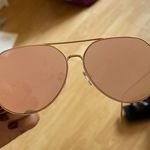 Rose Gold Mirrored Aviators Photo 0