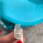 Aerie  blue and White Brooke Bikini Top Photo 8