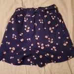 Maison Jules  Navy Floral Shorts Photo 3