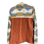 Simply Southern WO SIZE LARGE AZTEC AND RUST FLEECE SHIRT GOOD CLEAN CONDITION Photo 10