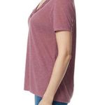 Ella Moss Ladies' V-Neck Lace Linen Blend Short Sleeve Top Size Medium NWT Photo 2