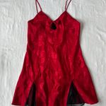 Victorias Secret Vintage  Gold Label Tulip Print Babydoll Slip Dress - Size S Photo 1