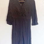 Classiques Entier Classiques.Entier Brown 3/4 Length Sleeve Business Casual Dress Photo 0