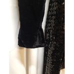 Alfred Angelo  Black Elegant Vintage Sequins, Long Sleeve Dress 9/10 Photo 7