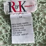 R&K Originals Green Crochet Open Photo 6