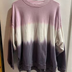 American Eagle  Ahh-Mazingly Soft Jegging Fit Crewneck Multicolored Woman’s Small Photo 0