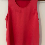 Lunya Washable Silk Tulip Back Tank Top Sleep Shirt Sleeveless Open Back FLAW S Pink Photo 0