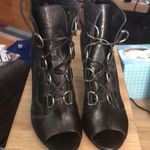 BCBGeneration Peep toe lace up boots Photo 0