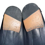 Vaneli Women's Navy‎ Blue Leather Moccasin Loafers Size 8.5 S Narrow Casual Photo 6