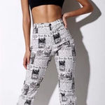 Motel  Zevon Flare Trouser Pants XS Tarot Photo 0