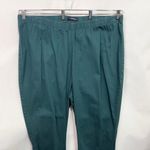 Denim 24 7 Roamans Plus Size 30WT Jeans Tall Elastic Waist Green Straight 1012 Size 30W Photo 2