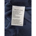 Silence + Noise  2 Tone High Low Faux Wrap 100% Polyester Top Blue Sz M Photo 4