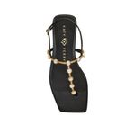 Katy Perry Women's The Camie Gemstone Sandal Flat Black 10 NIB Photo 4
