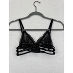 Bluebella Bra Size S Black Floral Lace Sheer Bralette Cage Strappy Lingerie Photo 5