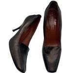 Donald J Pliner Couture Laser Leather Brown Pumps size 8 Photo 0