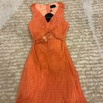 White Fox Boutique White Fox Discovering You Orange Mini Dress  Photo 0