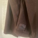 Lauren Ralph Lauren Womens Faux Suede Jacket Size Large Full Zip Equestrian Brown Photo 3