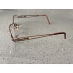 Indie GRETA COGNAC SHINY BROWN EYEGLASSES GLASSES METAL FRAMES ONLY 51 Photo 2