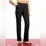 Talbots New Cambridge Pull On Pants Slacks Black Plus 18W Pockets Photo 2