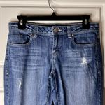 LC Lauren Conrad Low rise Skinny Distressed Medium Wash Jeans sz 4 Photo 1