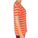 Ralph Lauren  SPORT orange with white stripes, cotton, ribbed sweater. Size XL. Photo 3