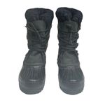 Sorel Vintage: ™ ✪ Alpine Felt Lined Wool Trim Leather Lug Sole Boots ✪ Black 7M Photo 8