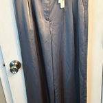 EXPRESS Duplicate - silky dress pants high waist wide leg size 6S Photo 0