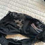 Victoria's Secret Victoria’s Secret black sheer goth BoHo Y2K halter bra extra small XS Photo 4