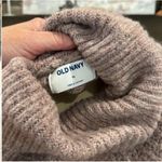 Old Navy  Pink Cowl Neck Sweater Ribbed Knit Photo 6