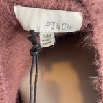 PINCH Fuzzy Knit Open Front Cardigan Sweater – Women's Small/Medium Pink Photo 4