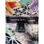 Happening in the present Semi Sheer Floral Half Sleeve Kimono Cardigan Size M Photo 3