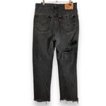 Levi's Vintage 512 Jeans 1998 Destroyed Distressed Faded Black Grunge 14 Reg M Photo 1
