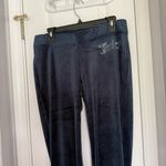 Juicy Couture  Women's Navy Velour tracksuit size medium Photo 3