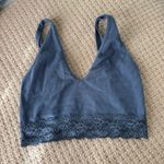American Eagle Blue Lace Bralette Top Photo 2