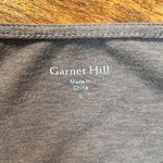 Garnet Hill  Top Womens‎ Large Taupe Dolman Lace Sleeve Organic Cotton Tencel L Photo 7