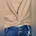 Hippie Rose  Cozy Twist-Front Long-Sleeve Top Photo 2