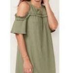 LC Lauren Conrad  Ruffle Cold-Shoulder Dress Photo 1