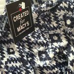 Swim Solutions Women’s Navy Blue Flyaway Tankini Top, Sz 10, NWT White Photo 2