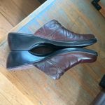 Clarks  Women Bluemanor Clogs SZ 9.5 Brown Leather Comfort Classic Casual 80789 Photo 5